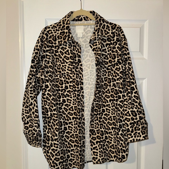 H&M Tops - Leopard light jacket and shirt